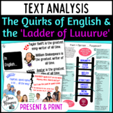 English - Discuss Debate Evaluate - Text Analysis - Critic