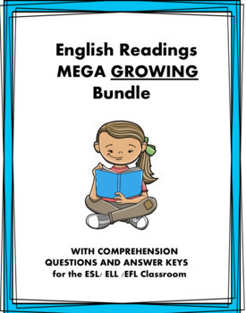 Preview of English Reading MEGA Bundle: 98+ Readings @55% Off + GROWING! (ELL / EFL /ESL)
