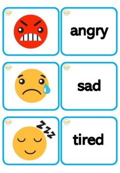 English ESL Flashcards - Feelings - How are you? by Discover Languages