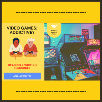 Preview of English Explorations: Video Games: Addictive? (FREE article + writing strip!)