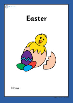 Preview of English Flashcards Activity Pack - Easter