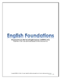 English Foundations Lessons Packet (CEFR Pre-A1)