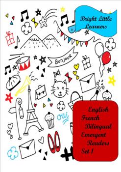 Preview of English French Bilingual Emergent Readers Set 1