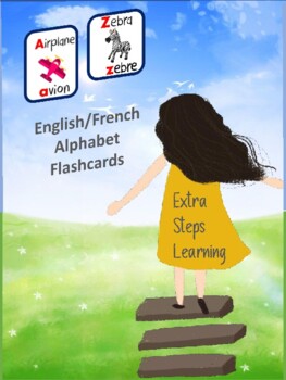Preview of English/French Alphabet Flashcards