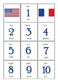 English - French Number Flashcards (1-100)