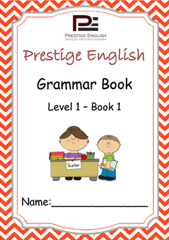 Preview of English Grammar Book - Level 1 Book 1