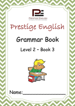 Preview of English Grammar Book - Level 2 - Book 3