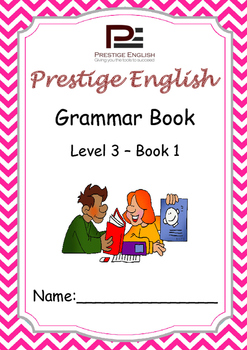 Preview of English Grammar Book - Level 3 - Book 1