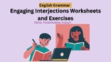 English Grammar: Interjections worksheets