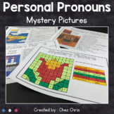 English Grammar : Personal Pronouns - 8 mystery pictures -