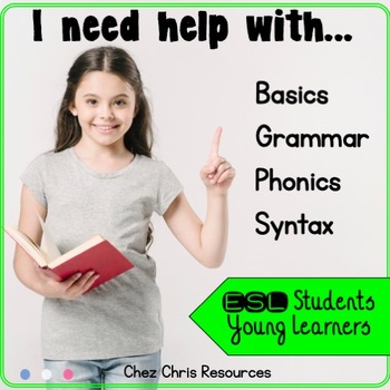 Preview of English Grammar Worksheets and Activities - ESL Newcomer BUNDLE