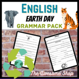 English & History EARTH DAY Grammar Worksheets for Middle 