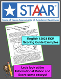 English I 2023 ECR Scoring Guide Examples