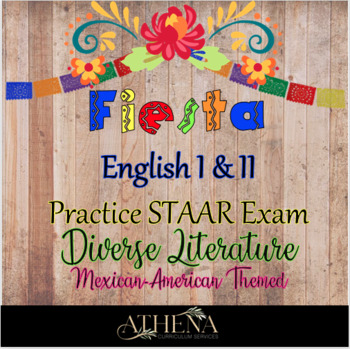 Preview of English I and English II STAAR Practice Exam- Diverse Literature