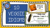 English - IDIOMS - Vegetables