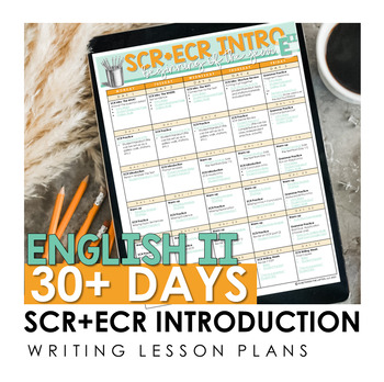 Preview of English II SCR + ECR Introductory Lessons - 30 DAYS