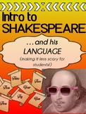 English - INTRO - Shakespeare's language