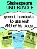 English - INTRO to Shakespeare Bundle - Generic for ANY play
