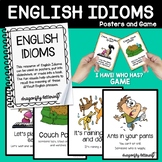 English Idioms Posters & Game (I have, Who has?)