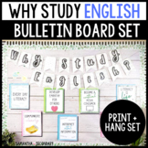 English Language Arts Bulletin Board Set - Why Study English?