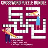 English Language Arts Crossword Puzzles High School Games 