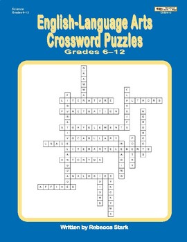 Preview of English-Language Arts Crosswords, Grades 6 and Up