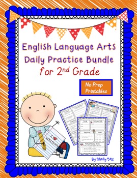 Preview of Language Arts Daily Practice for Second Grade--Full Year