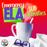 Back to School ELA | Emergency Sub Activities | English La