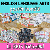 English Language Arts Poster Bundle- Middle School Classro