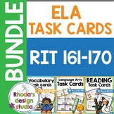 English Language Arts Reading Task Cards 161-170 Spiral Re