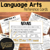 English Language Arts Reference | Flash Cards | Grammar & Writing