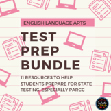 English Language Arts Test / PARCC Prep BUNDLE: Grades 4-9