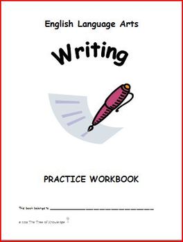 Preview of English Language Arts Writing Practice Workbook