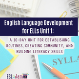 English Language Development for ELLs Unit 1