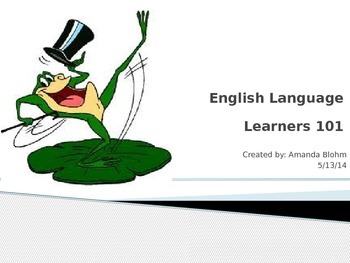 Preview of English Language Learners 101