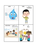 English Language Learners --English to Arabic flashcards