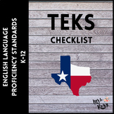 English Language Proficiency Standards (ELPS) Checklist for Texas