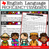 English Language Proficiency Standards – Texas ELPS Cards 