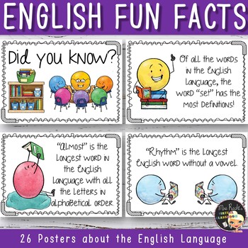 30 fun facts about english language