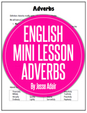 English Literacy Mini Lesson: Three Rules with Adverbs