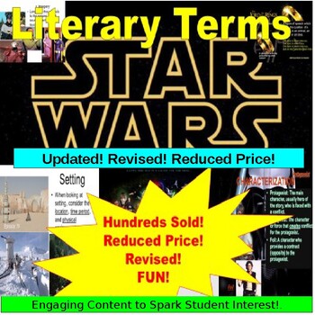Preview of English Literary Terms Digital Overview