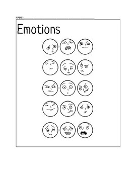 English Newcomer Emotion Words and Character Inferences | TpT