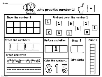 english numbers 1 to 20 worksheets by bilingual treasures tpt