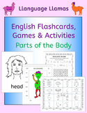 English Parts of the Body - Flashcards, Games and Activiti