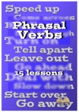 English Phrasal Verbs Exercises - Complete 15 Lesson Pack 