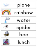 English Picture/Word Cards