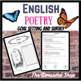 English Poetry Goal Setting and Interest Survey