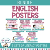 English Posters Bundle - Reading & Writing