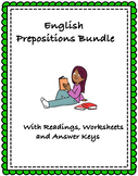 English Prepositions Bundle @30% off! (ESL /ELL / EFL)