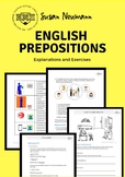 English Prepositions - Explanations and Exercises